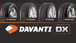 Řada letních pneumatik DAVANTI DX